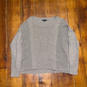 American Eagle Brown Knit Sweater